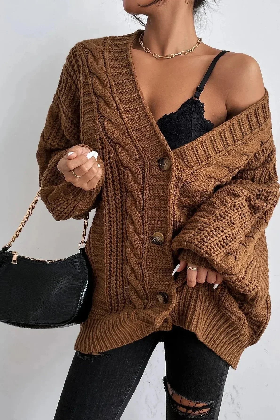 Anne - Oversize Cardigan