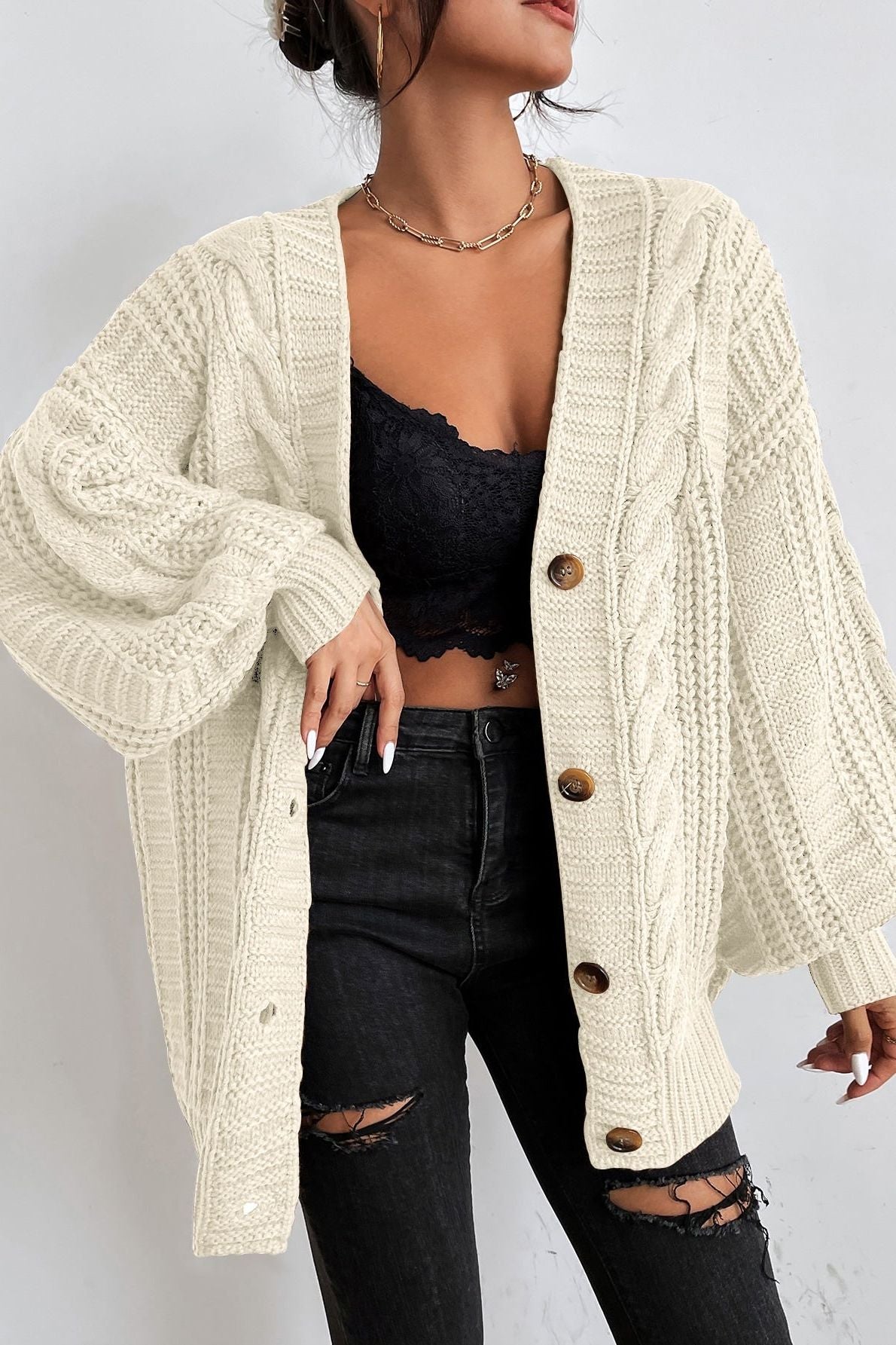 Anne - Oversize Cardigan