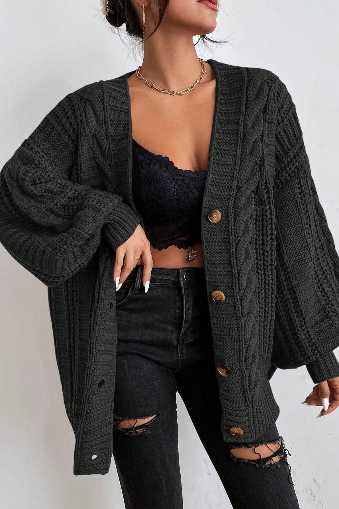 Anne - Oversize Cardigan